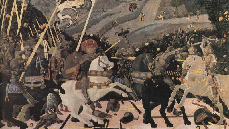 unknow artist slaget vid san romano china oil painting image